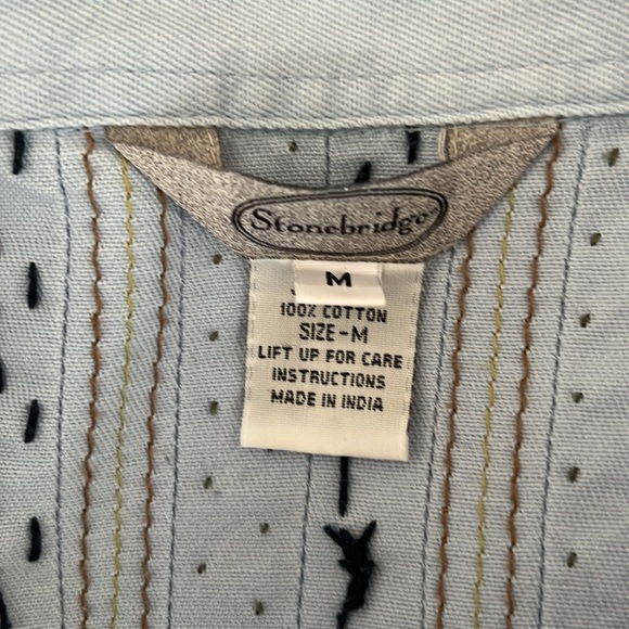 Stonebridge Denim Long Sleeve Top - Picture 8 of 9